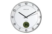 Unilux Tempus Clock metal grey