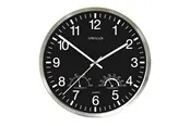 Unilux Wetty clock black/silver