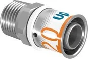 Uponor s-press plus adapter male thread 20 mm x 12