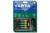 VARTA LCD Ultra Fast Charger+ incl. 4 Batt. 2100 m