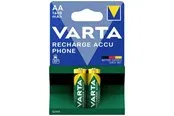 VARTA Rechargeable Accu Phone - 2 x AA - 1600 mAh