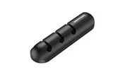 Vention Cable Manager for Desktop Computers with 7 Ports Black