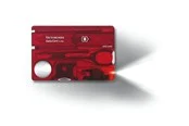 Victorinox SwissCard Lite - Red Transparent
