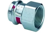 Viega Prestabo transition 28 x 3/4" socket/socket galvanized steel