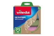 Vileda Microfiber Cloth 100% Recycled 3 pcs.