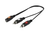 Vivanco 46/05 01 - audio cable - 20 cm