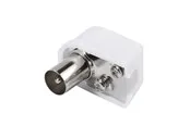 Vivanco Angled 90° Antenna Connector Coax plug