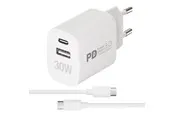 Vivanco PR30W Dual Super Fast Charger Set