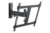 Vogel's Comfort TVM 3425 mounting kit - full-motion - for flat panel - black 25 kg 65" 100 x 100 mm
