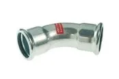 Vsh Fabrieken Xpr carbon elbow 45 deg. ff 76.1