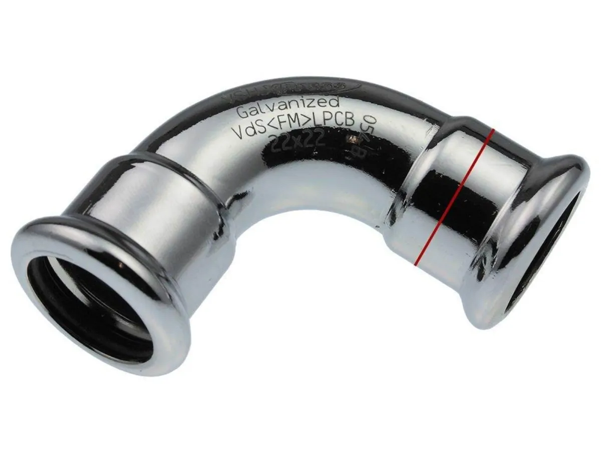 Vsh Fabrieken Xpr carbon elbow 90 deg. ff 15