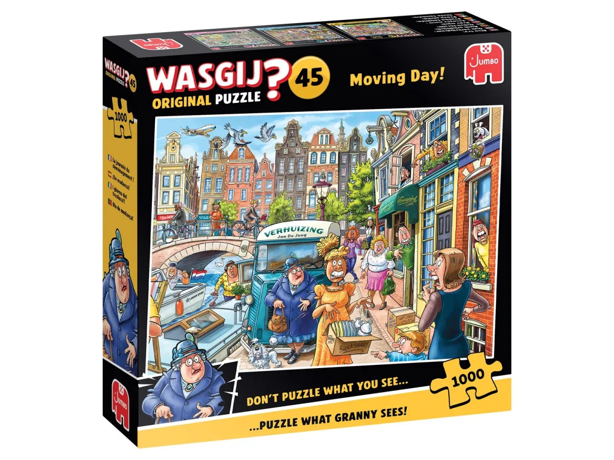 Wasgij Original 45 Moving Day (1000)