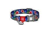 Waudog "Fig" nylon dog collar with QR code size S