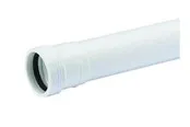 Wavin Wafix pp pipe with sleeve 40 x 1000 mm white