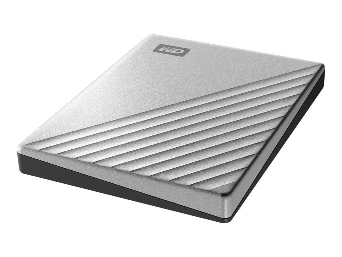 WD My Passport Ultra - Extern Festplatte - 2TB - Silber