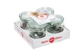 Weck Mini Mold Jar 140ml Set of 4