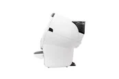 Whisker - Litter Hopper with Bonnet - White