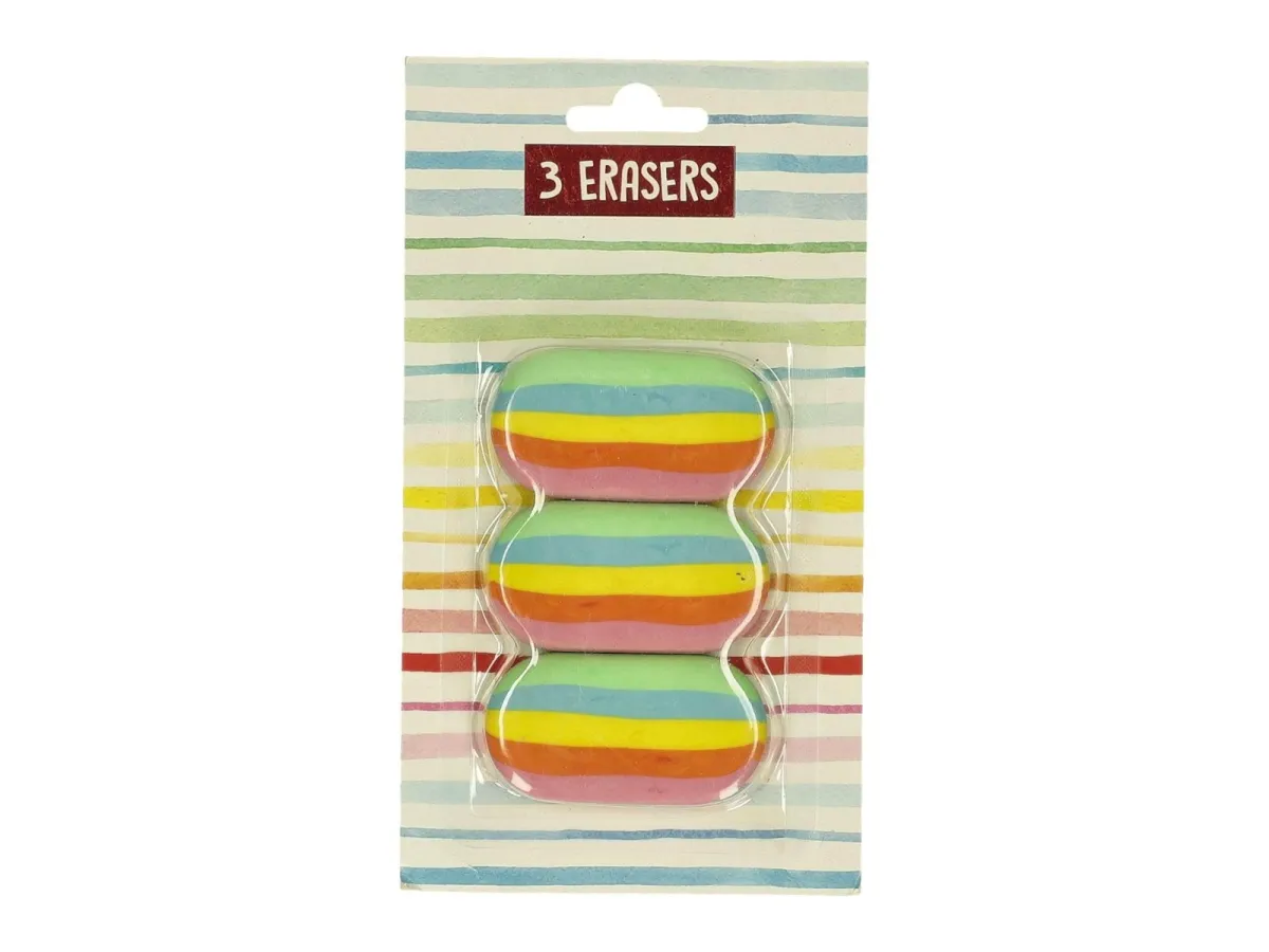 Wins Holland Erasers Rainbow 3 pcs.