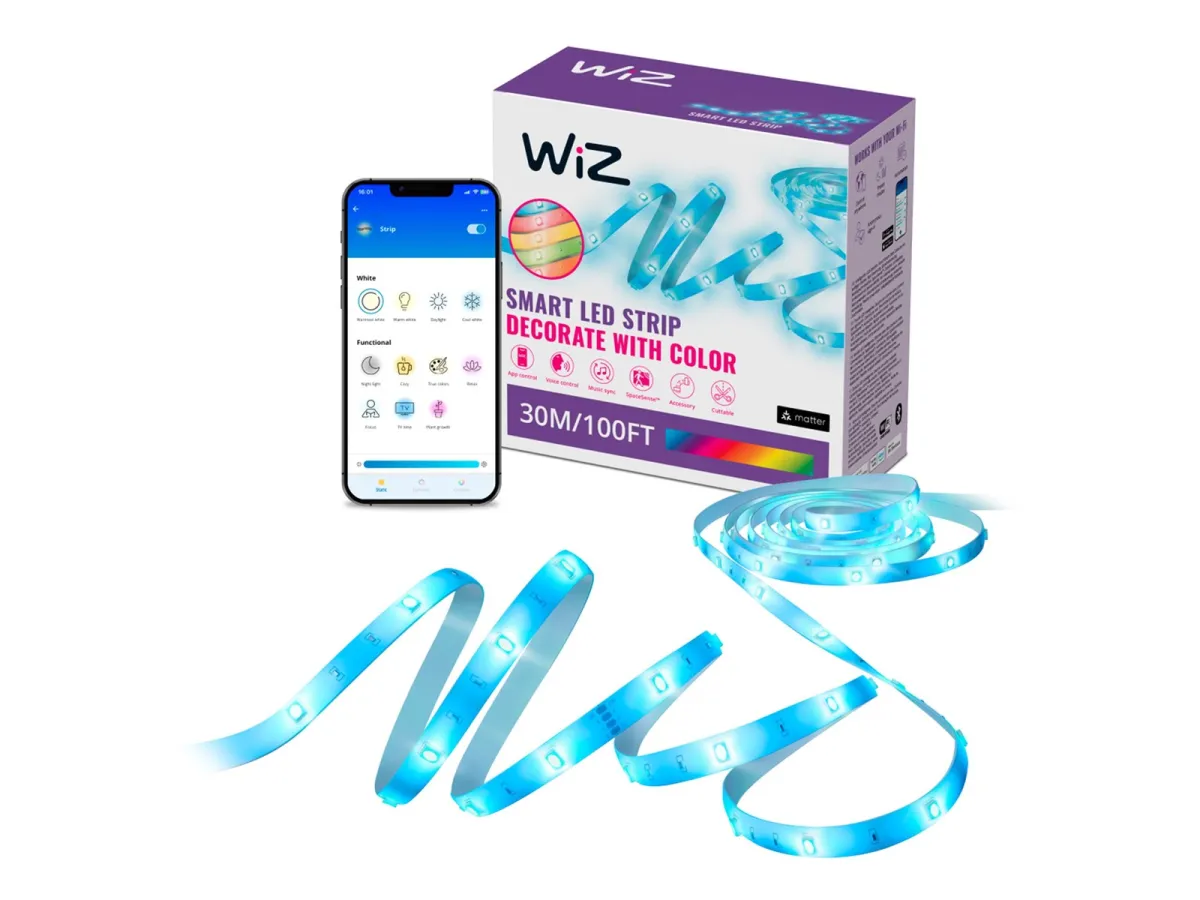 WiZ RGB LED strip 30m
