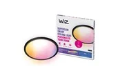 WiZ SuperSlim Smart Ceiling Light 32W Tunable White & Dimmable Ultra-Thin Modern Design Svart