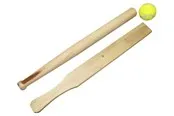 Wooden rounders set