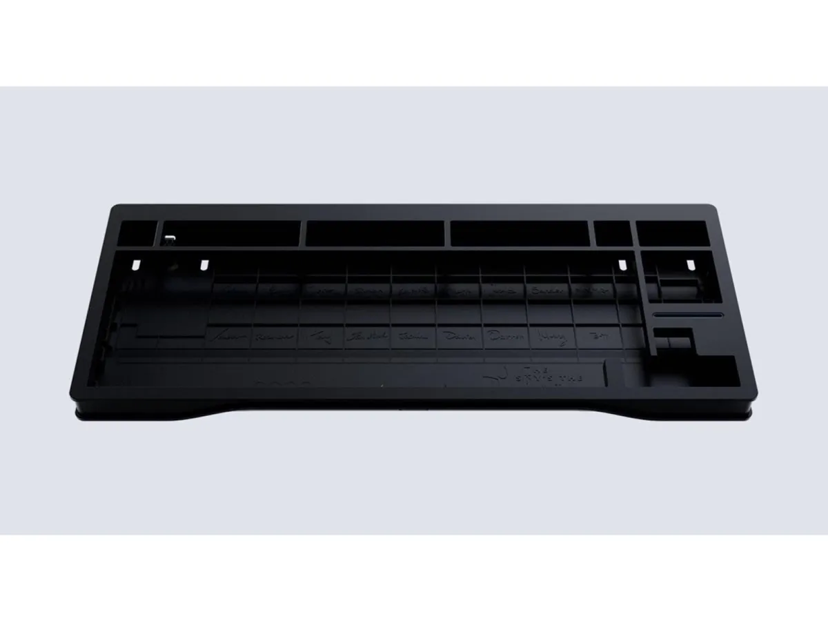 Wooting 80HE Plastic Case - Upgrade-Zubehör - Schwarz