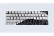Wooting Magnetic Waves Keycaps - US (ANSI) - Black & White - Keycaps - Englisch (US) - Schwarz