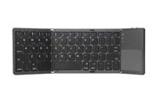XtremeMac Bluetooth Travel Keyboard Foldable with Touchpad - Tastaturen - Englisch (US) - Schwarz