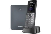 Yealink W74P - cordless VoIP phone - with Bluetooth interface with caller ID/call waiting - 3-way call capability