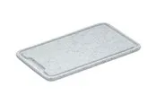 Zassenhaus Carving Board Plastic Light Grey 36x23x