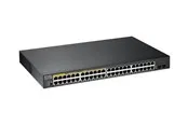 ZyXEL GS190048HPV2 48-Port Gigabit PoE+ Smart Managed Switch (170W)
