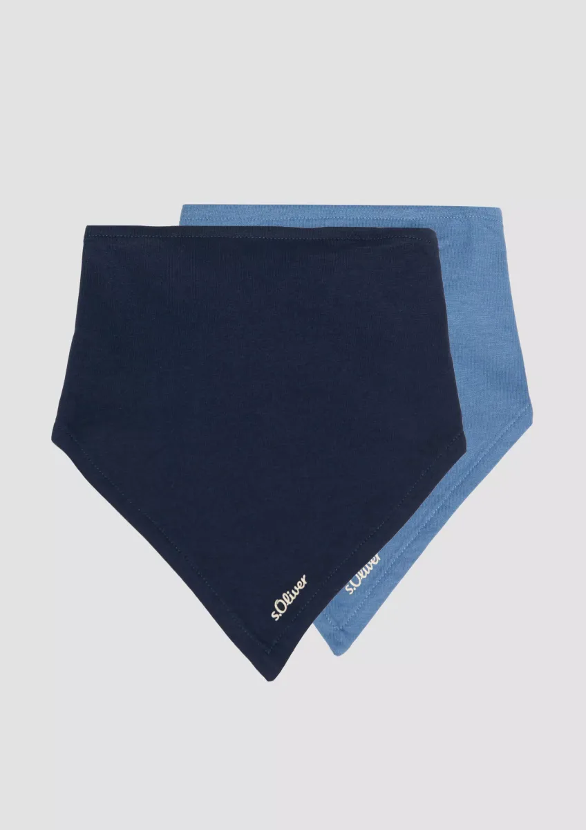 2er-Pack Dreieckstücher aus Baumwolljersey