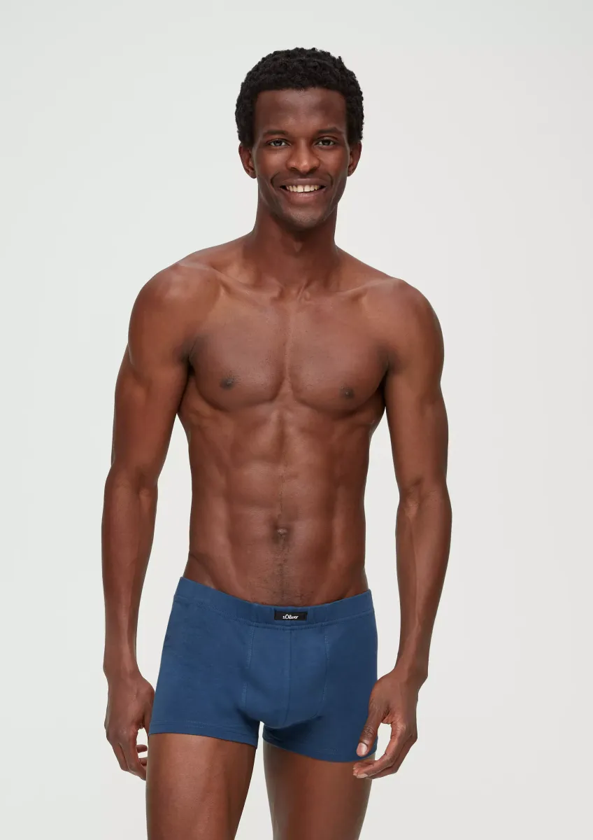 4er-Pack Boxershorts mit Label-Patch