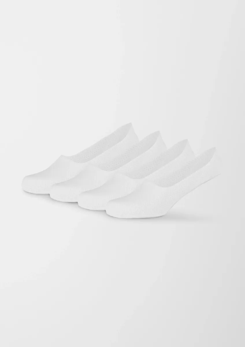 4er-Pack Füßlinge