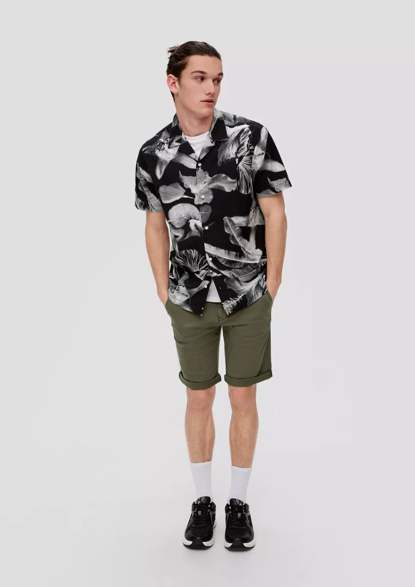 Bermuda aus Baumwollstretch