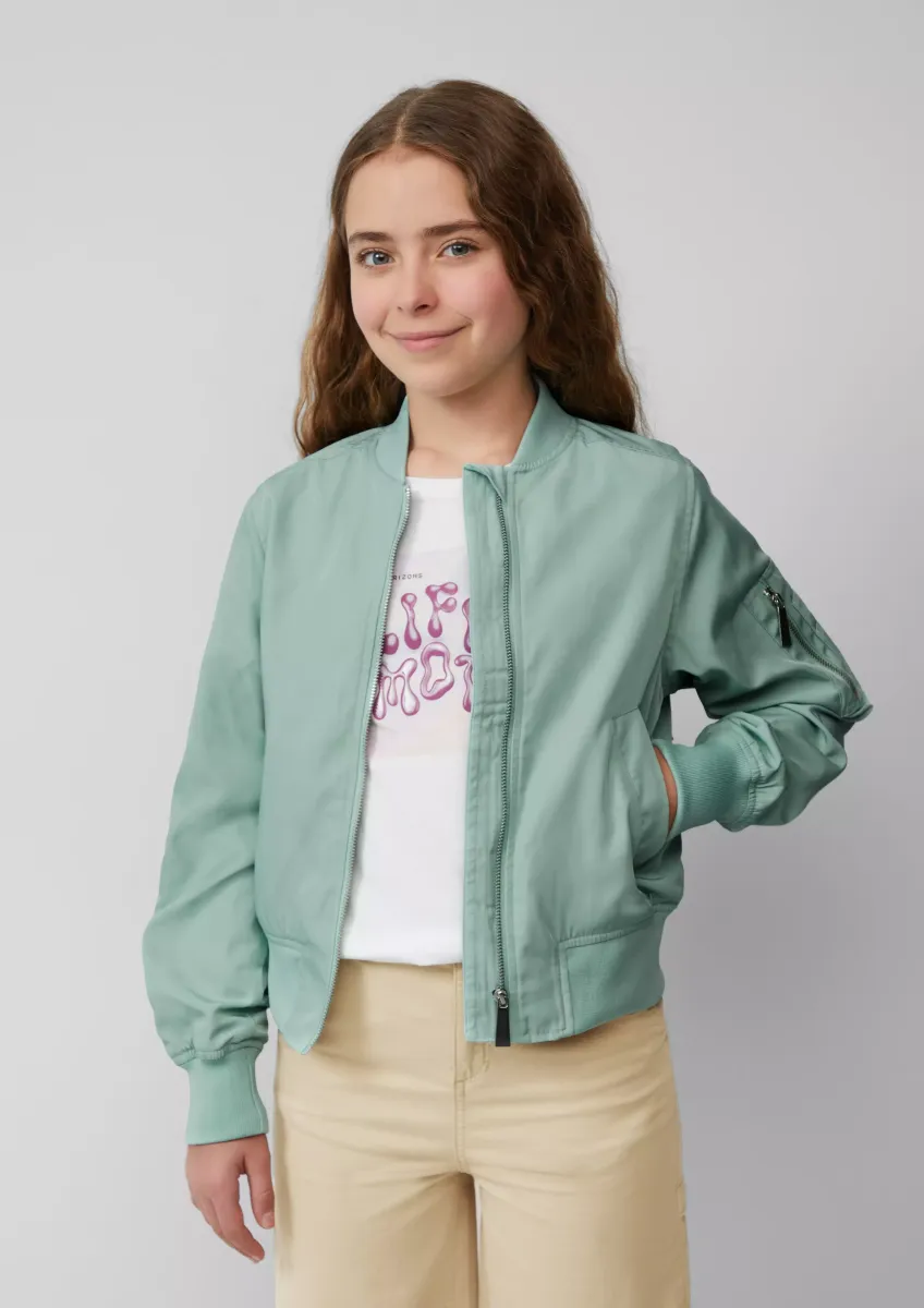 Blouson mit Zip-Details