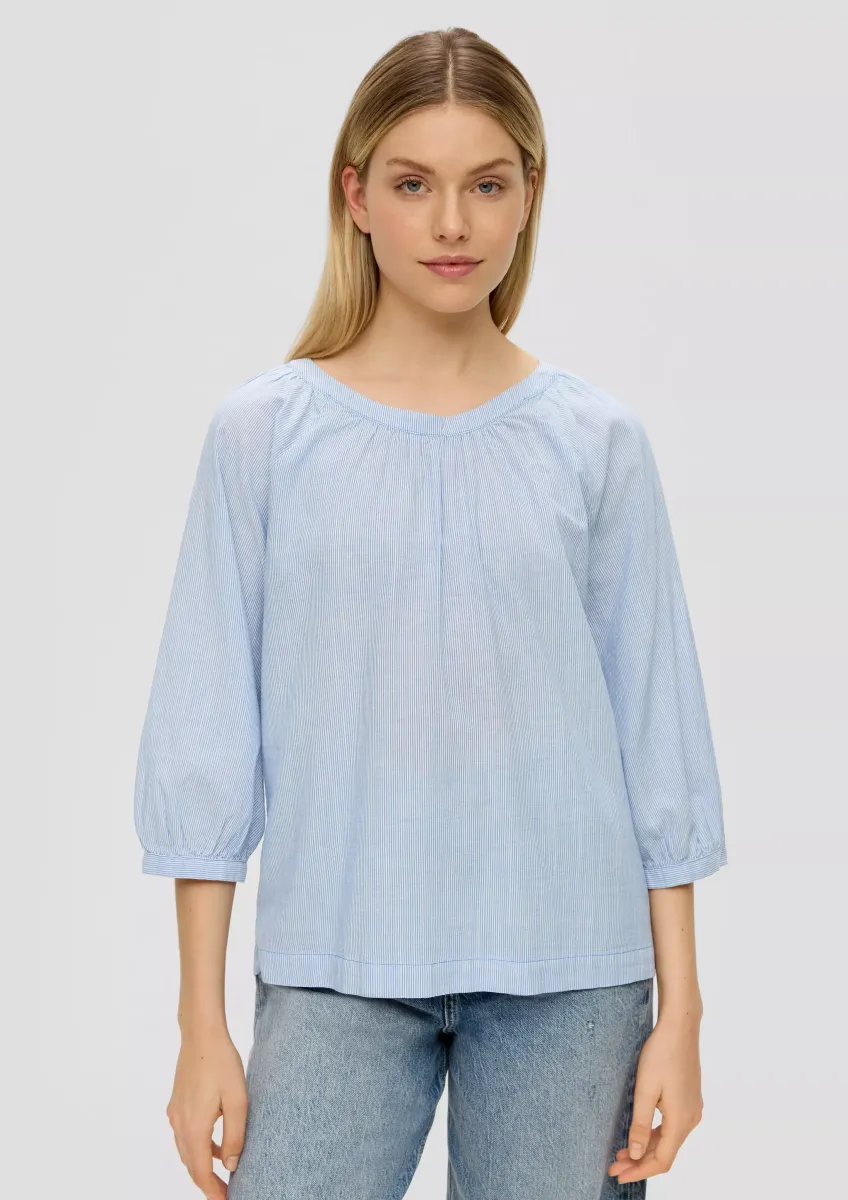 Bluse mit Raglanärmeln