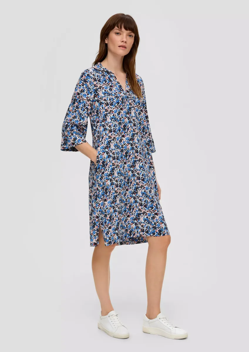 Blusenkleid aus Viskose