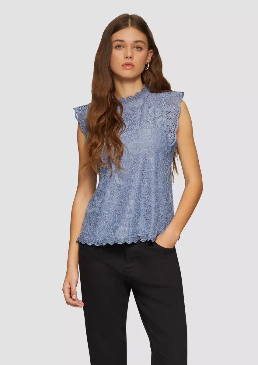 Blusentop aus Spitze