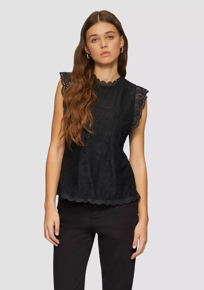 Blusentop aus Spitze