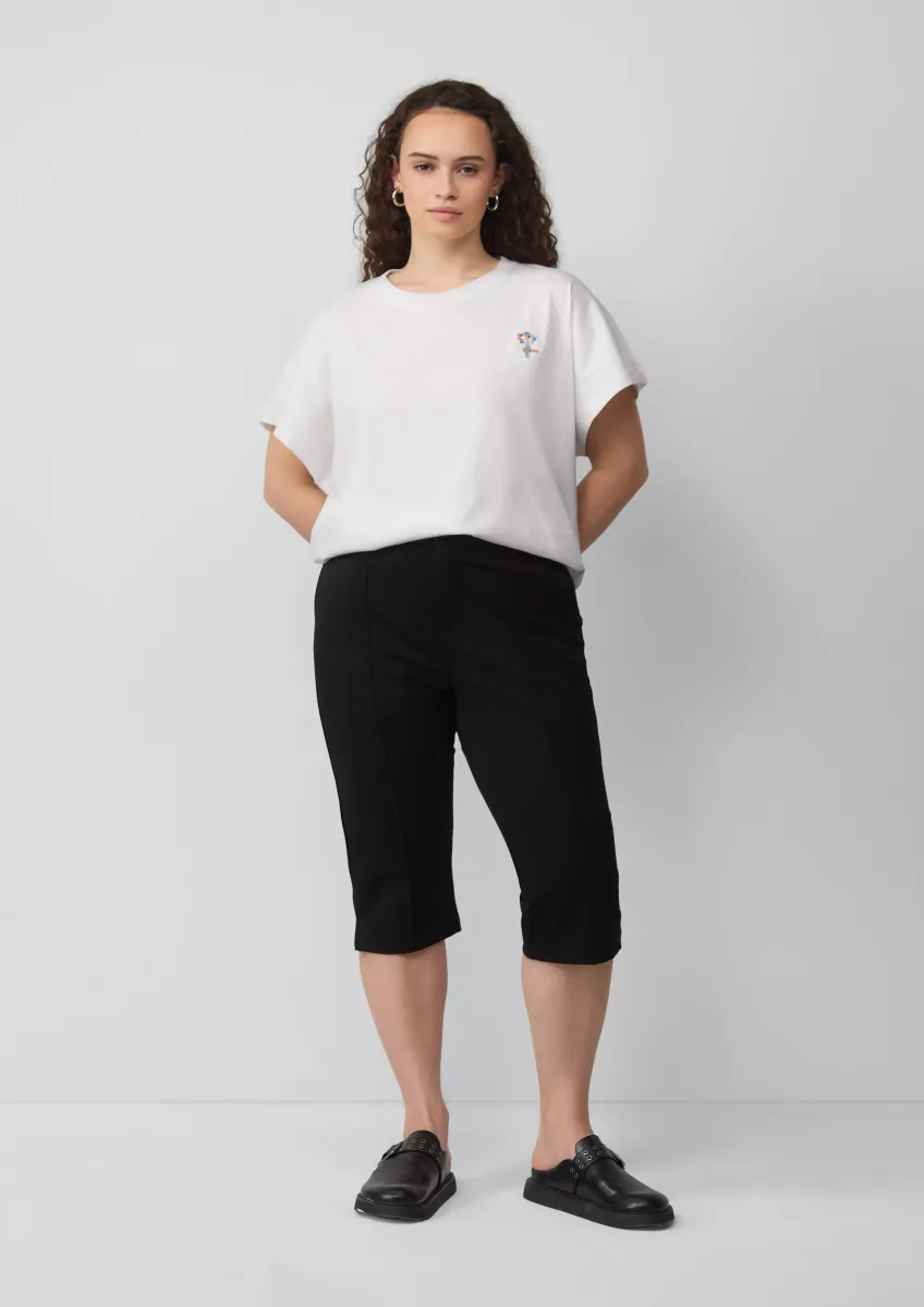 Capri-Hose aus Interlockjersey