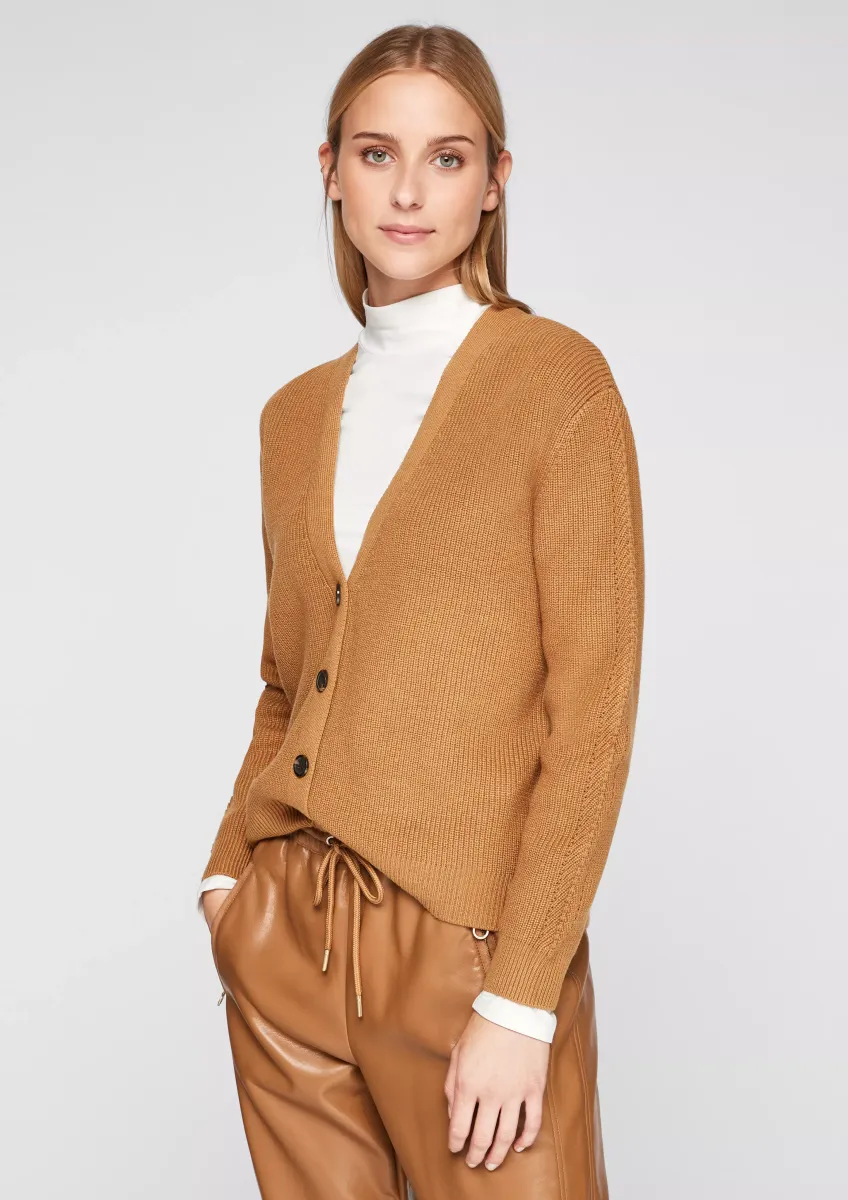 Cardigan aus Baumwollmix