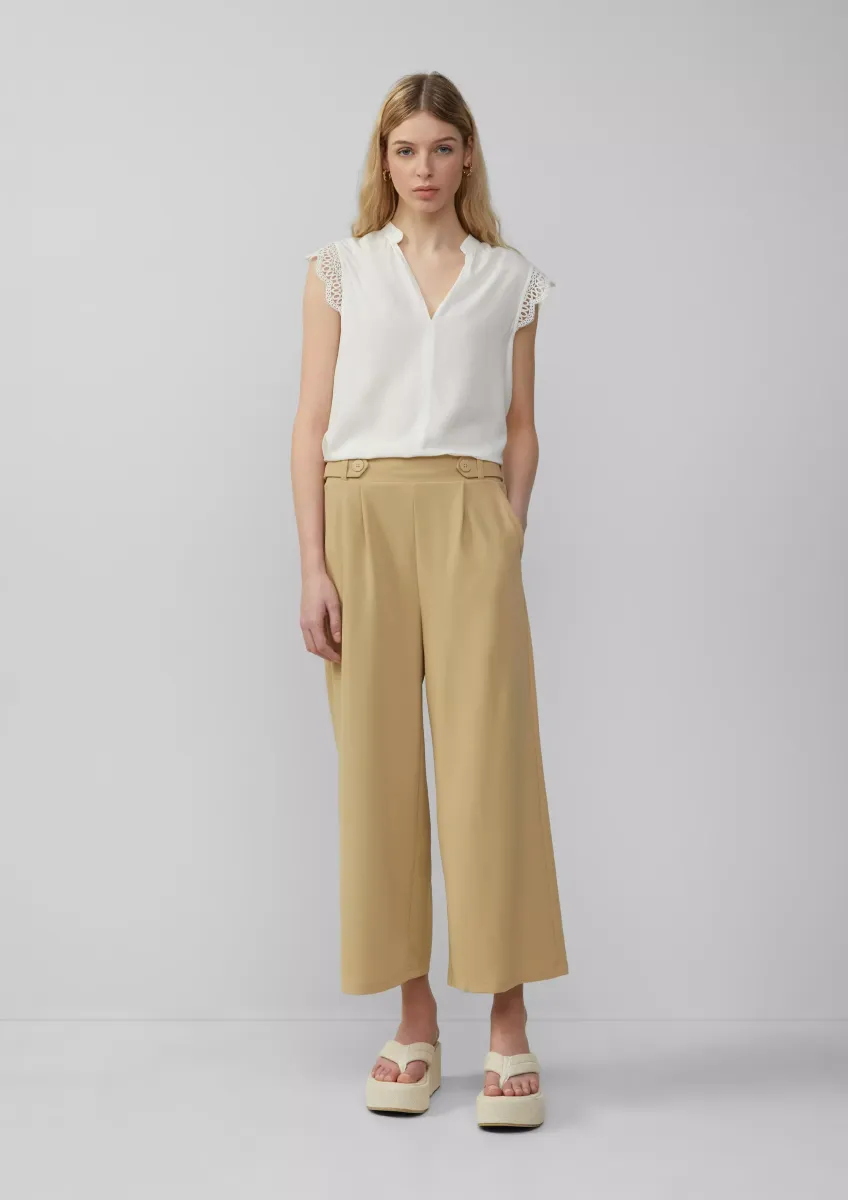 Culotte aus Interlockjersey