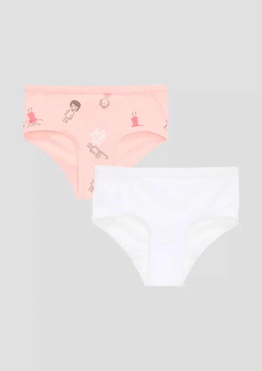 Doppelpack Slips aus Baumwollstretch