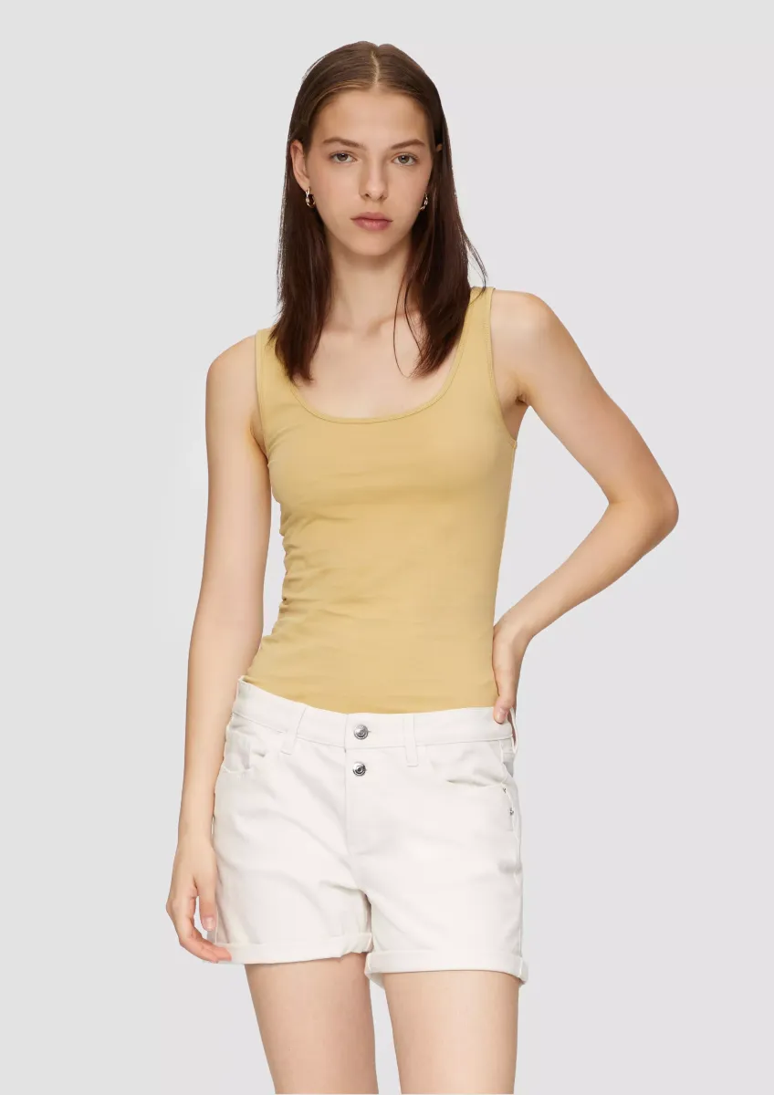 Eng geschnittenes Jerseytop