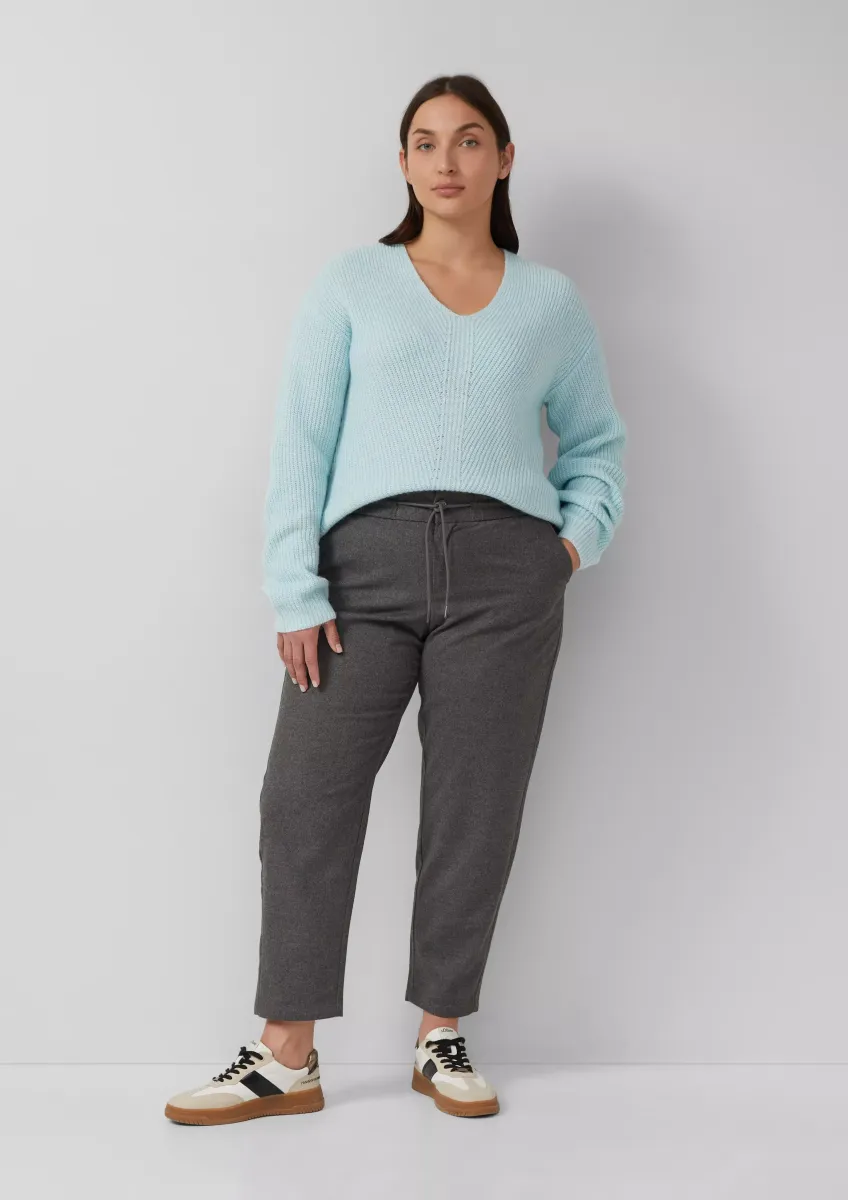 Flanell-Hose mit Elastikbund