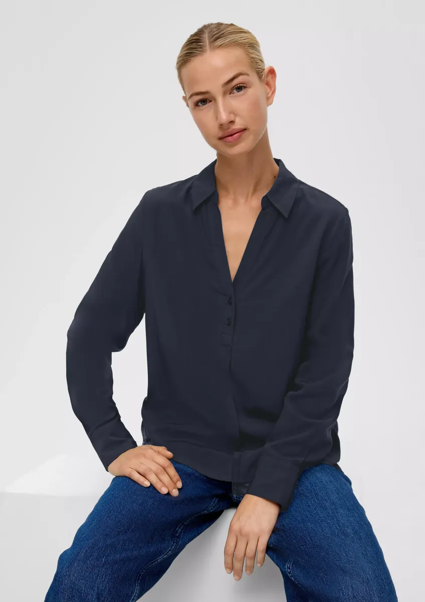 Fließende Viskosebluse