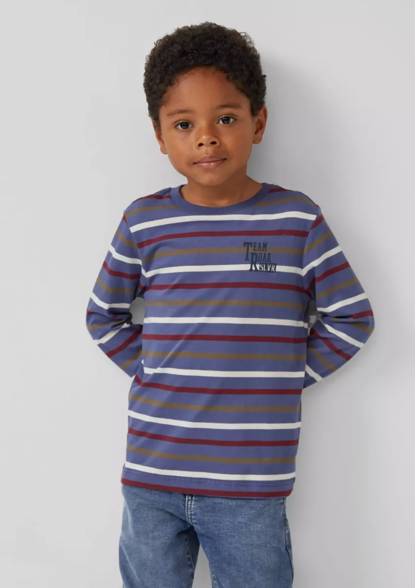 Gestreiftes Longsleeve