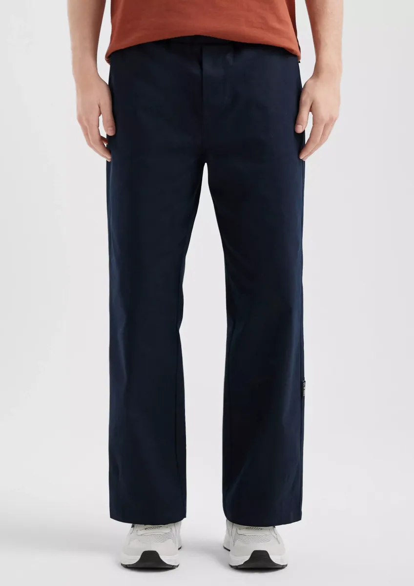 Gewaschene Jogger aus Heavy Twill