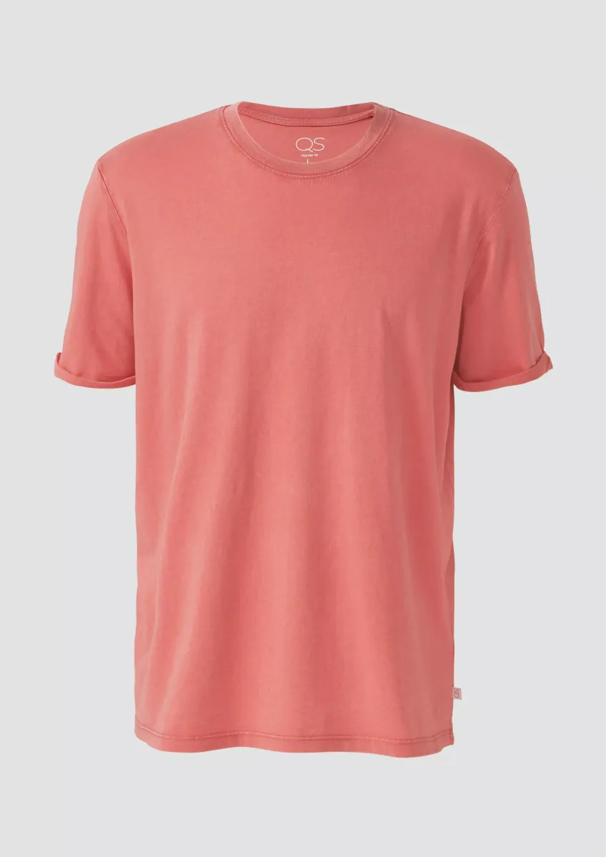 Gewaschenes Basic-T-Shirt